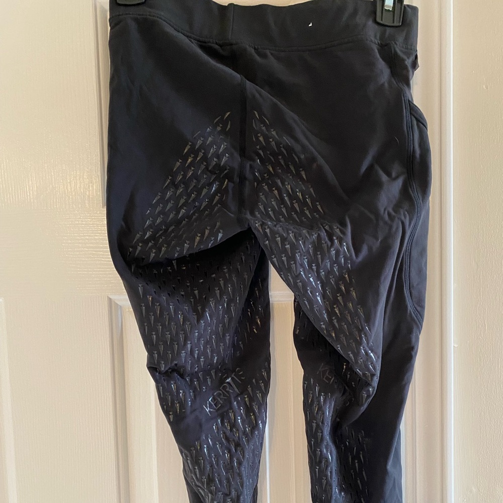 Kerrits Black Riding Tights. Medium